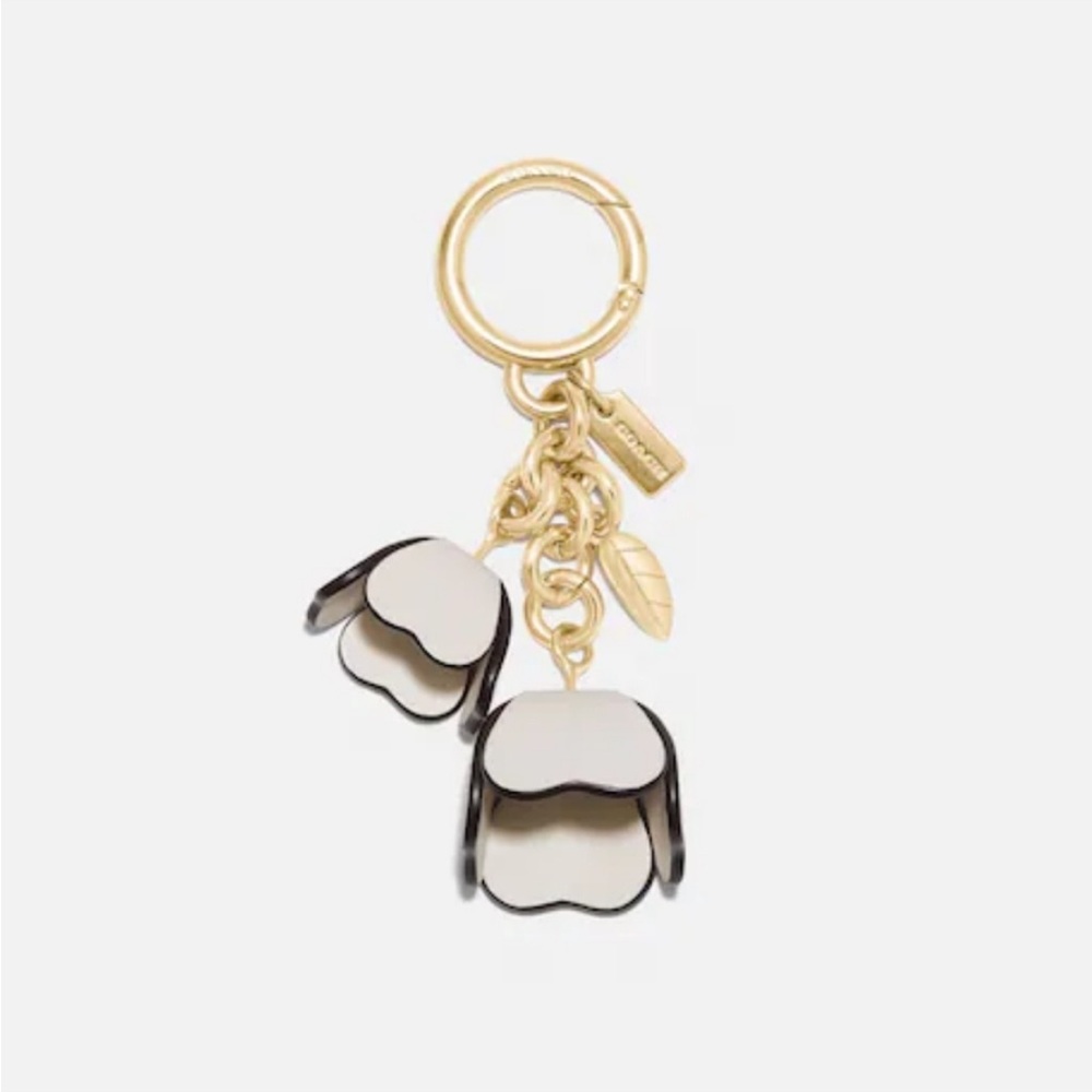 Coach Essential Tea Rose Bag Charm 23539